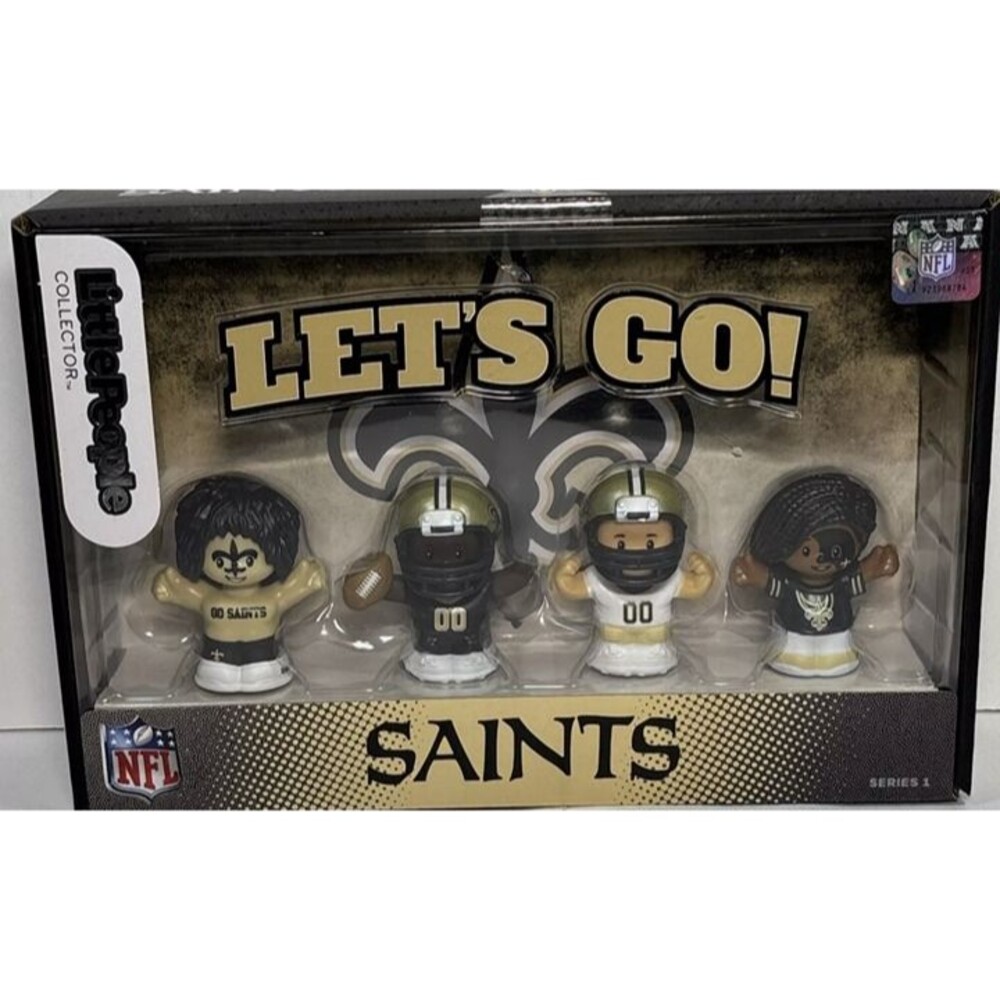 Little People Collector – New Orleans Saints “Let’s Go!” Series 1 Figurine Set